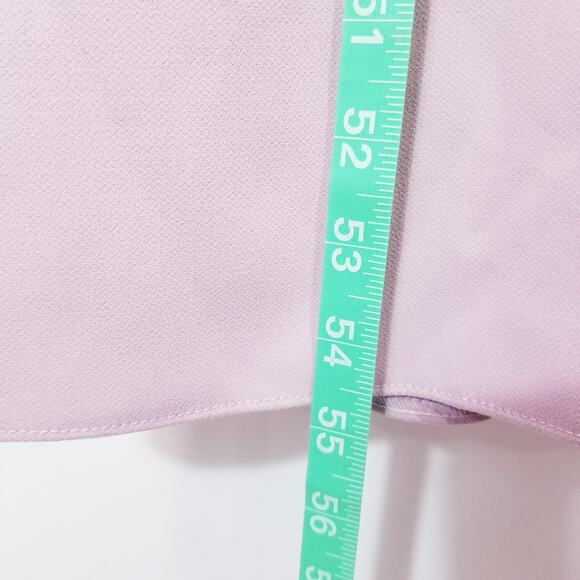 Dessy Collection Suede Rose Bridesmaid Dress Maxi Gown - Picture 11 of 14